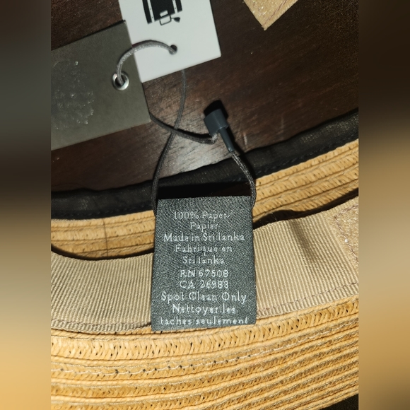 NWOT VINCE CAMUTO floppy tie back visor - Picture 7 of 9